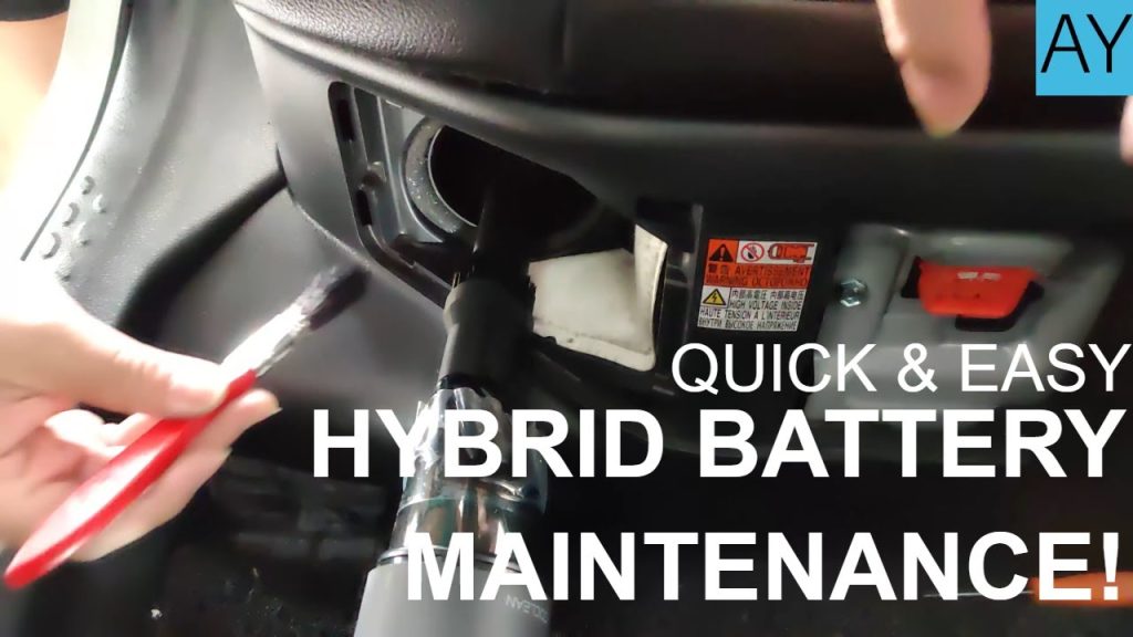 2016 toyota prius maintenance required for hybrid battery cooling parts